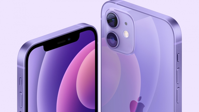 Apple lança iPhone 12 e iPhone 12 mini na cor roxa