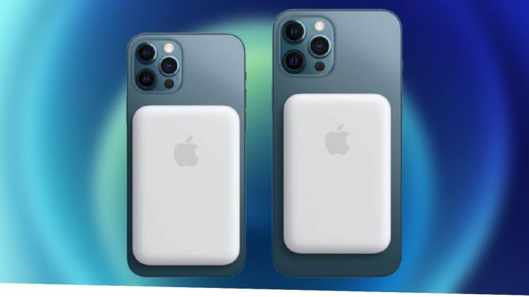 Apple lança bateria MagSafe para iPhone 12